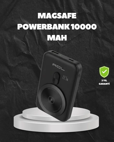 MagSafe Uyumlu Kablosuz Powerbank Taşınabilir Hızlı Şarj ürün görseli 1