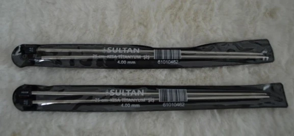 Kısa Titanyum Şiş 25cm 4 no 2 adet ürün görseli 1