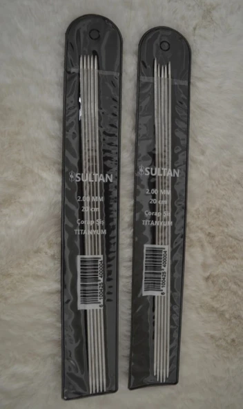 Çorap Şişi 20 cm 2 no 2 adet ürün görseli 1
