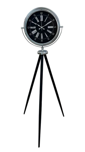 Majestic Krom Tripod Ayaklı Saat - Resim 2