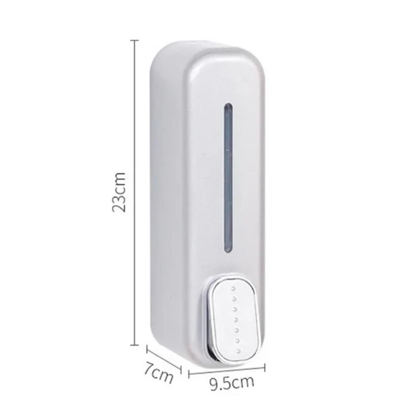 Buffer ® Beyaz Duvara Monte Sıvı Sabunluk Dispenser 300 ml - Resim 4