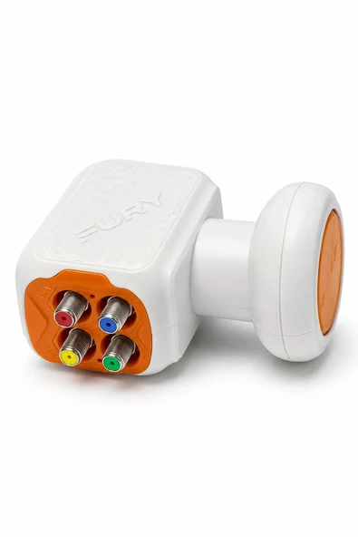 FURY SP-300 Quattro Santral LNB Full HD 4K Universal Ku Band Uydu LNB ürün görseli 1