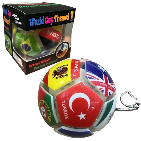 Işıklı Top Klavye Anahtarlık ürün görseli 1