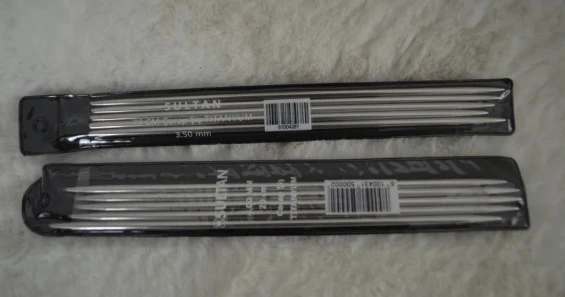 Çorap Şişi 20 cm 3,5 no 4 no 1’er çift ürün görseli 1