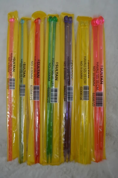 Havalı Şiş 35 cm (7’li set)  4 no 5 no 6 no 7 no 8 no 9 no 10 no ürün görseli 1