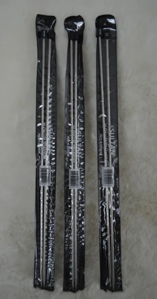 Lüx Titanyum Şiş 35 cm 4 no 3 adet ürün görseli 1
