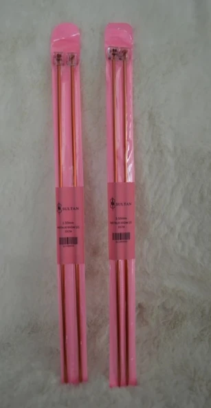 Metal Kazak Şişi 35cm 3,5 no 2 adet ürün görseli 1