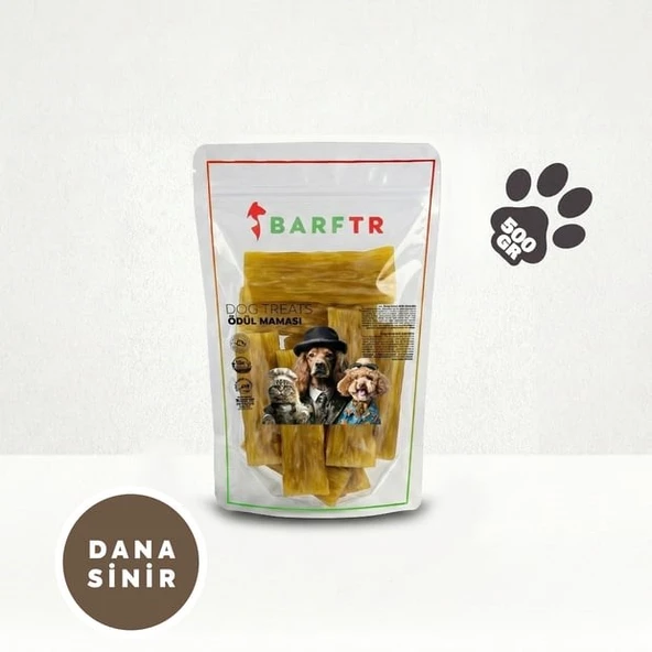 BarfTr Dana Sinir Çiğnemelik Ödül maması 500 Gr Köpekler İçin ürün görseli 1