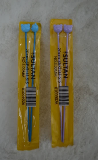 Şekilli Şiş 3 No 2 Adet 20 cm ürün görseli 1