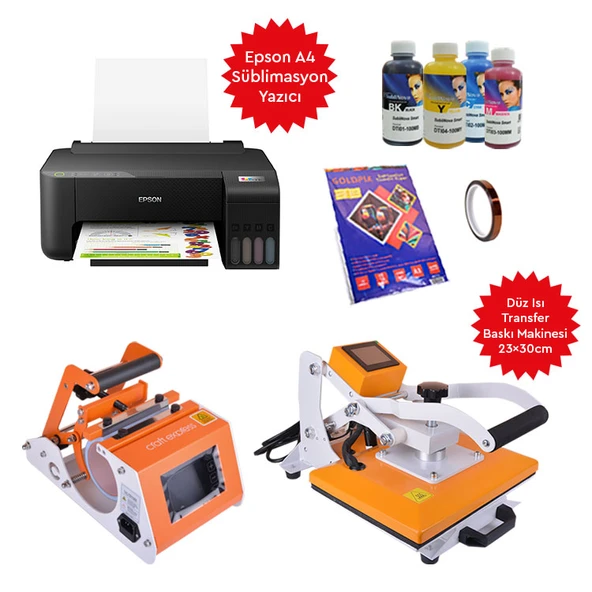 Süblimasyon Basic Transfer Baskı Seti - Resim 5