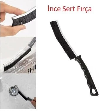 Derz Arası  Banyo Mutfak Dar Alan İnce Temizlik Fırçası ürün görseli 1