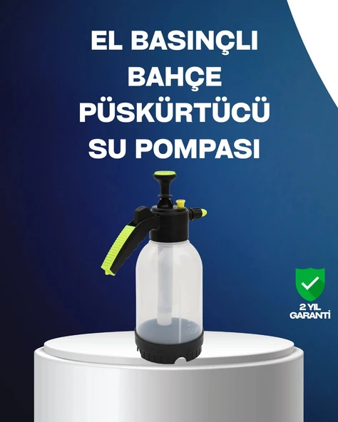 Ayarlanabilir Nozullu Basınçlı Köpük Pompası Araba Yıkama 2L Kapasiteli ürün görseli 1