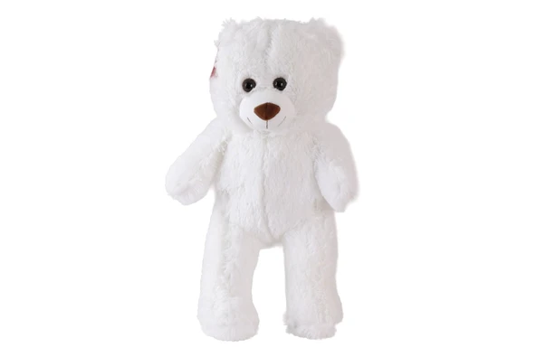 1216B PUFFY SALAŞ AYI 45 CM BEYAZ - Resim 2