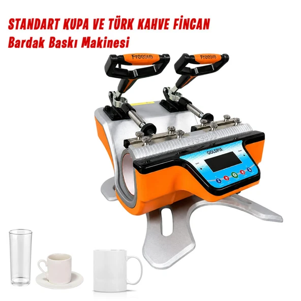 Kupa Ve Türk Kahve Fincanı Baskı Makinesi ürün görseli 1