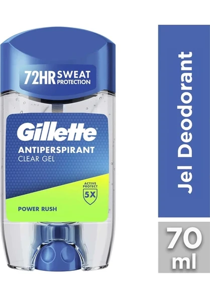 Gillette High Performance Power Rush 70 ml Erkek Stick Deodorant ürün görseli 1