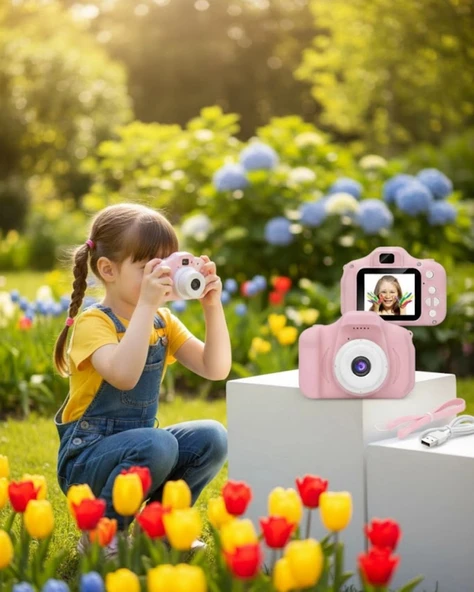Şarjlı Mini Kamera HD Video ve Fotoğraf Çekimli Genişletilebilir Hafızalı ürün görseli 1