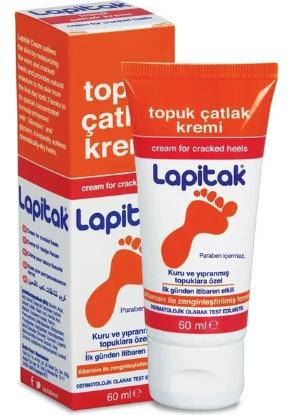 Lapitak Topuk Çatlak Kremi 60 ml ürün görseli 1