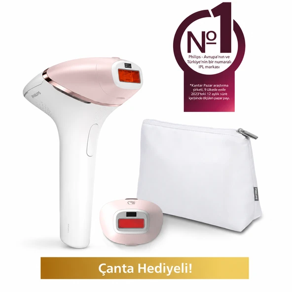 Philips Lumea BRI950/00 Lumea Lazer Epilasyon IPL Tüy Alma Cihazı Yüz+Vücut+Hassas Bölge Kullanımı,Kablolu/Kablosuz Kullanım ürün görseli 1