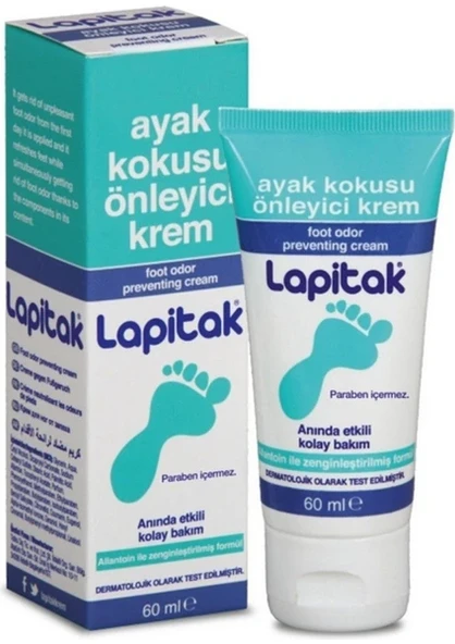 Lapitak Ayak Kokusu Önleyici Krem 60 ml ürün görseli 1