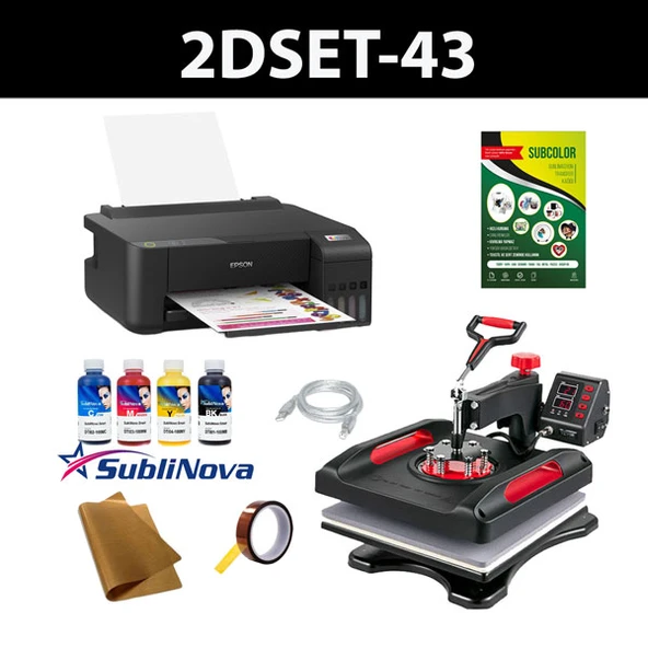 Sublimasyon Transfer Baskı Seti (P8038+Epson L1250) - Resim 2