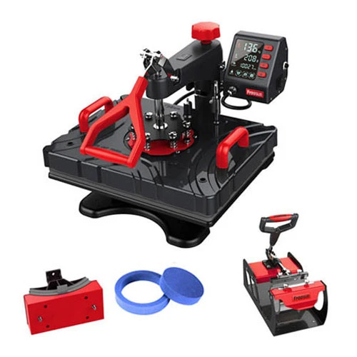 Combo 5in1 Transfer Baskı Presi 29X38 cm - Resim 5
