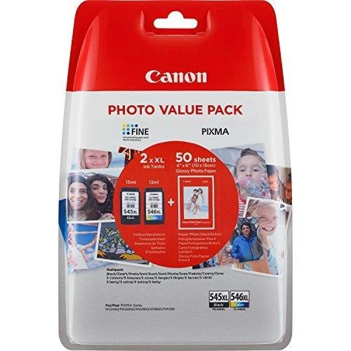 CANON PG-46/CL-56 SIYAH VE RENKLI KARTUS SETI ürün görseli 1