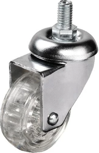 Hts 302 - 50x20 mm Şeffaf Makaralı Vidalı Teker TG-1395 341758 ürün görseli 1