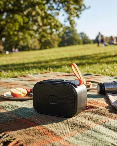 Kablosuz Mini Hoparlör Bluetooth USB TF Kart Destekli Taşınabilir Ses Cihazı ürün görseli 1