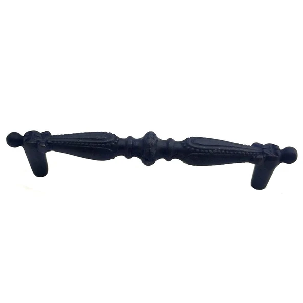 Antika Tarz Dekoratif Pirinç Yeni Sütun Mobilya Kulbu - 192mm, Oksit TG-1395 341691 ürün görseli 1