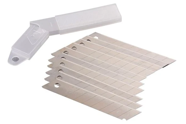 Maket Bıçağı - Falçata Ağzı - Yedeği Kalın 18mm - 10 Adet TG-1395 341369 ürün görseli 1