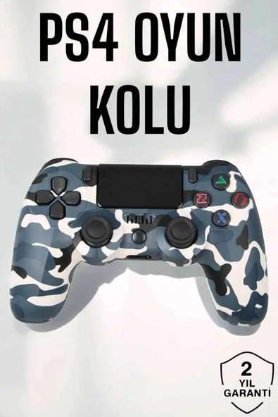 PS4 Oyun Kolu Kamuflaj Desenli Joystick ürün görseli 1
