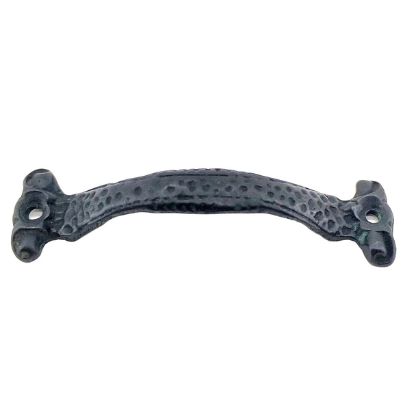 Antika Tarz Dekoratif Pirinç Anıt Mobilya, Çekmece Kulbu - 28x100 mm, Oksit TG-1395 341693 ürün görseli 1