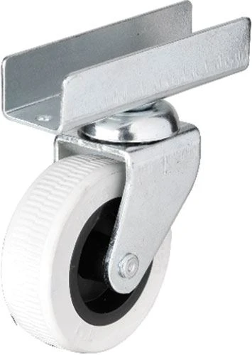 Hts 323 - 50x20 mm Gri Uzun U Tablalı Teker 4 Adet TG-1395 341728 ürün görseli 1
