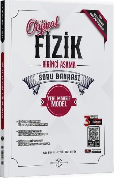 TYT Fizik Maarif Birinci Aşama Soru Bankası Orijinal Yayınları ürün görseli 1