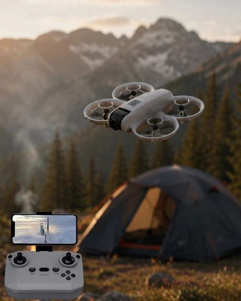 Kameralı Drone Headless Mod ve Engel Algılama Özellikli ürün görseli 1