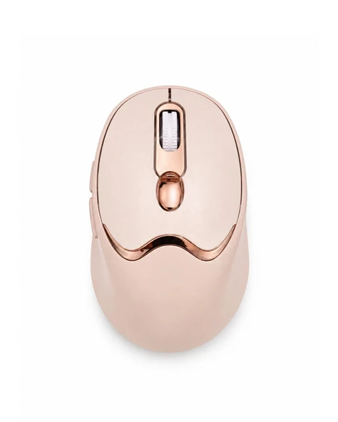 Ergonomik Tasarımlı Kablosuz Mouse Bluetooth ve USB Alıcılı - Resim 2