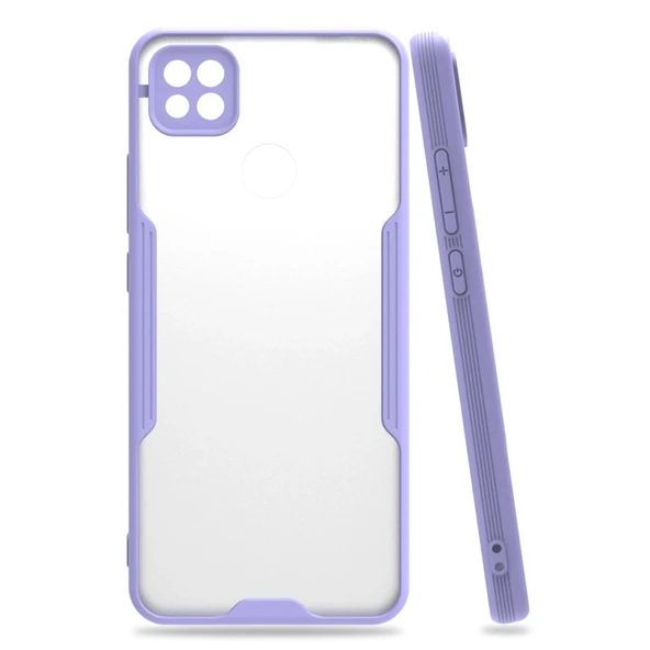 Xiaomi Redmi 9c Kılıf Platin Silikon - Lila ürün görseli 1