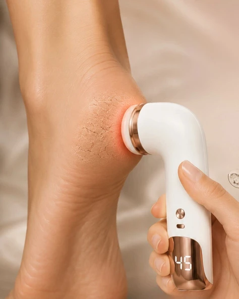 Kablosuz Epilatör Topuk Temizleme ve Cilt Peeling Cihazı 3’ü 1 Arada ürün görseli 1