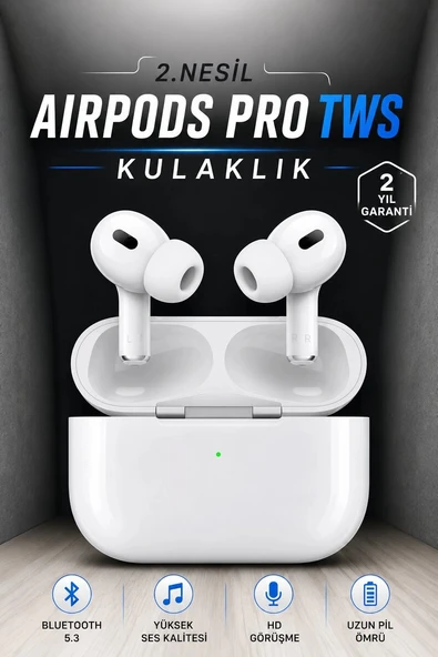 Kablosuz Bluetooth Kulaklık Gürültü Önleme, Su Geçirmez, Mikrofonlu ürün görseli 1