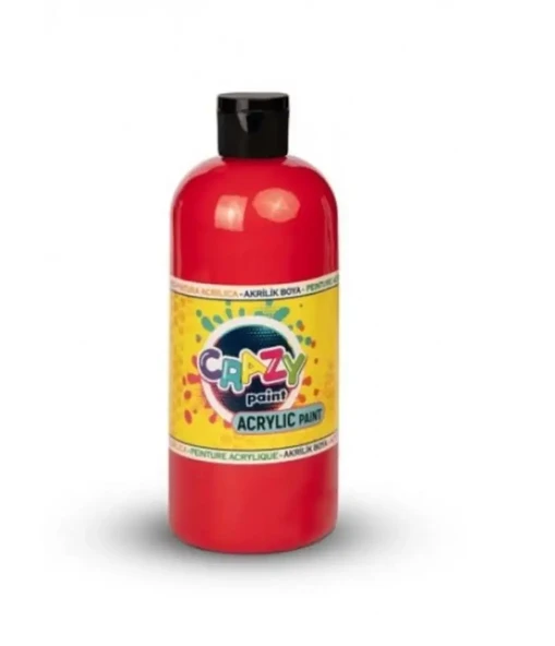 Crazy Akrilik Paint Kırmızı 550 GR 2704 ürün görseli 1