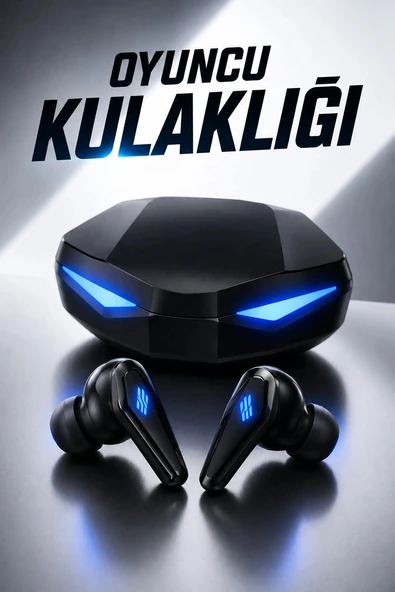 RGB Işıklı Yüksek Ses Kaliteli Gamer Kulaklık Bluetooth Bağlantılı ürün görseli 1
