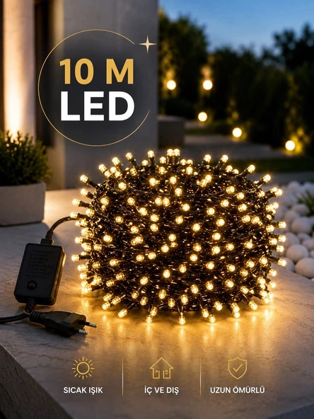 Dekoratif Aydınlatma Ampüllü 10 Metre Gün Işığı Şerit Led ürün görseli 1