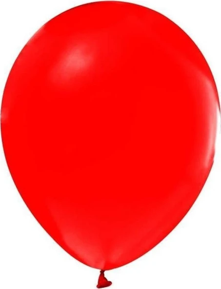 Balonevi 12" Baskı Balonu Neon Kırmızı 100 Lü ürün görseli 1