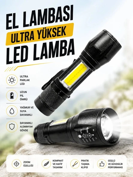 HS-41 EL LAMBASI Ultra Yüksek Led Lamba ürün görseli 1