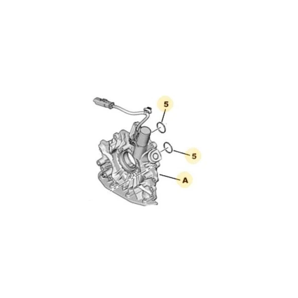 Psa Yag Pompası 2008 I-II-208 I-II-3008-301-308 II-5008-508-Expert IV-Partner-Rifter-Berlingo-C3 III-C4 - Psa 1628955080 ürün görseli 1