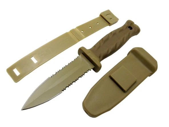 Gerber Knives S30V Haki Av Bıçağı 22cm - Testere Detaylı, Kılıflı TG-1395 342666 ürün görseli 1
