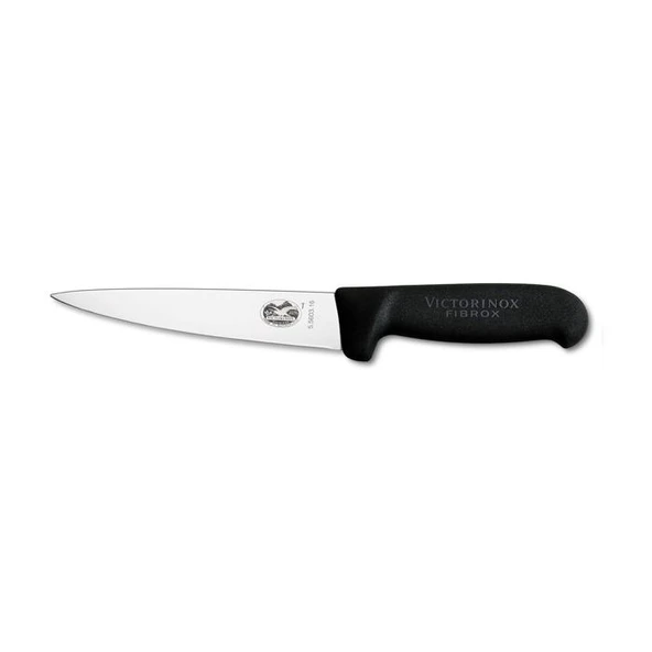 Victorinox 5 5603 16 Sivri Sıyırma Bıçağı 16 cm - Fibrox Sap TG-1395 342928 ürün görseli 1