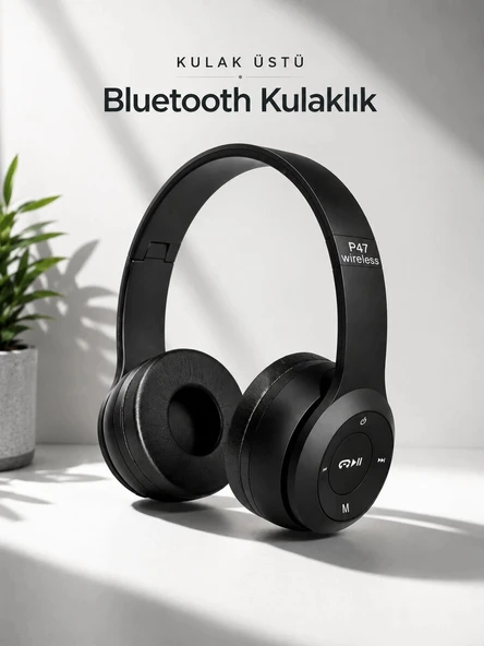 Kulak İçi Kablosuz Bluetooth Kulaklık Ekstra Bass ve Çok Yönlü Kullanım ürün görseli 1