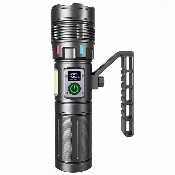 Gold  Gp-292 50 Watt 5000 Lümen Profesyonel Şarjlı El Feneri ürün görseli 1