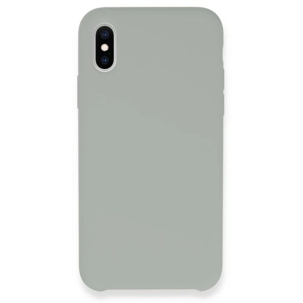 Apple İphone Xs Max Kılıf Lansman Legant Silikon - Açık Gri ürün görseli 1